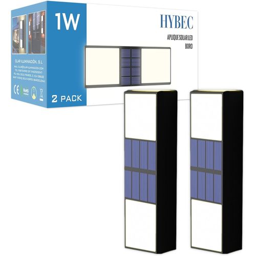 Shiba-- Aplique Extérieur Murale Led Solaire, Lampe Solaire Exterieur Murale, Lampe Solaire Auto Adhesive Novio, Applique Murale E[7