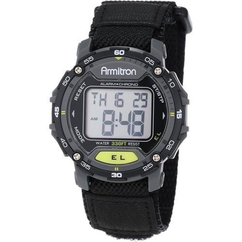 Shiba-Sport Men's Digital Chronograph Nylon Strap Watch, 40/8291[1240]