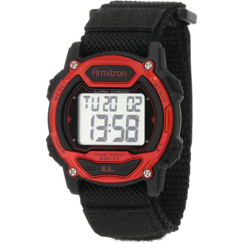 Shiba-Sport Unisex Digital Chronograph Nylon Strap Watch, 45/7004[1350]