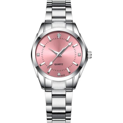 Shiba-Montre À Quartz Analogique Pour Femme - Étanche 3 Atm - Bracelet En Métal - Style Décontracté Et Professionnel[1128]