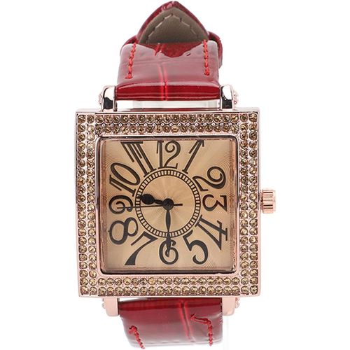 Shiba-Montre-Bracelet Pour Femmes, Montres À Cadran Carré Mécanique Vintage Pour Dames Montres À Quartz Classiques Avec Bracelet E[1