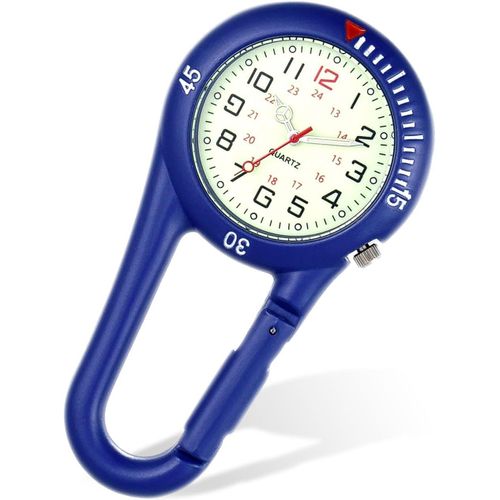 Shiba-Montre Gousset Pour Infirmières, Montre Porte-Clés Éclairée, Montre Numérique Pour Travailleurs, Infirmières, Unisexe, Montr[1
