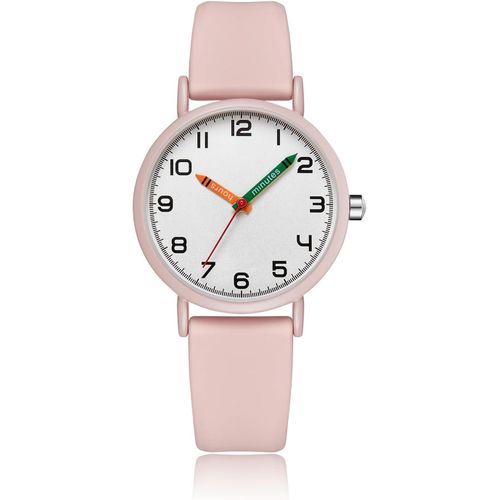 Shiba-Montre Femme Bracelet Silicone Simple Analogique Montre Pour Femme Étanche Fantaisie Rond Minimaliste Quartz Montre Adolesce[1
