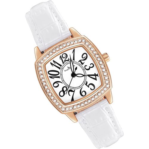 Shiba-Montres Bracelet Femme Montres Quartz À Cadran Carre Avec Strass Etincelants Montre De Luxe Avec Cadran Or Rose À Chiffres A[6
