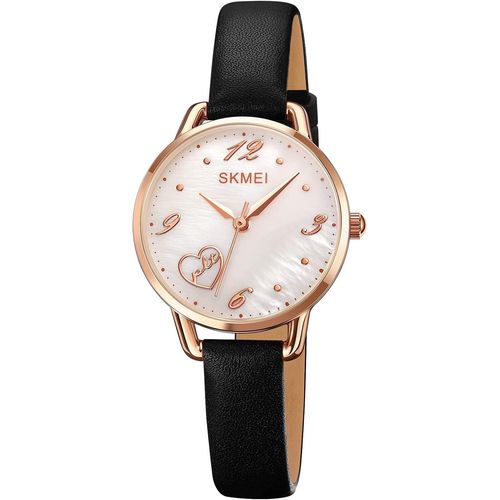Shiba-Femmes Montre Rectangle Or Rose Argent Acier Inoxydable Étanche Luxe Quartz Analogique[568]