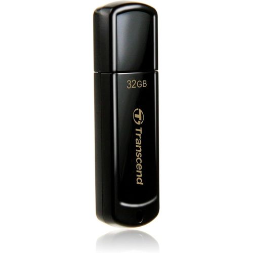 SHIBA-Clé USB 2.0 32 Go JetFlash 350 Noir TS32GJF350[602]