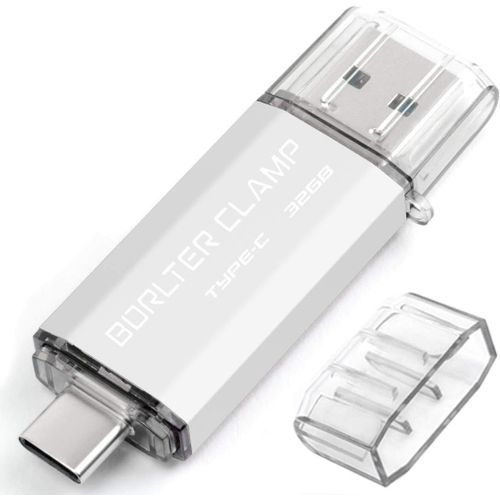 SHIBA-Clé USB 32 Go, Dual Port OTG USB 3.0 Mémoire Stick Aves Type C Port, U Disque Compatible pour Smartphone Android, Tablette e[1