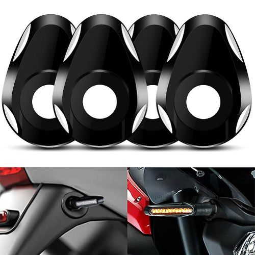 4pcs Moto Clignotant Indicateur De Lumière Entretoise Compatible Fz1 Fazer R6 Xsr 700