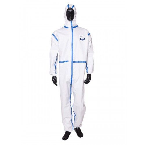 Combinaison À Usage Unique Weeback - Blanche Et Bleue Xl Weesafe