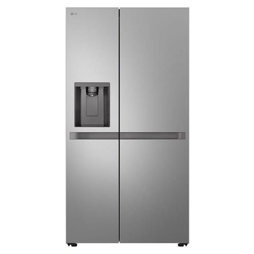 Réfrigérateur-congélateur LG GSLC40PYSE - côte à côte avec distributeur de glaçons, distributeur d'eau - largeur : 91.3 cm - profondeur : 73.5 cm - hauteur : 179 cm - 638 litres - classe E - argent ...