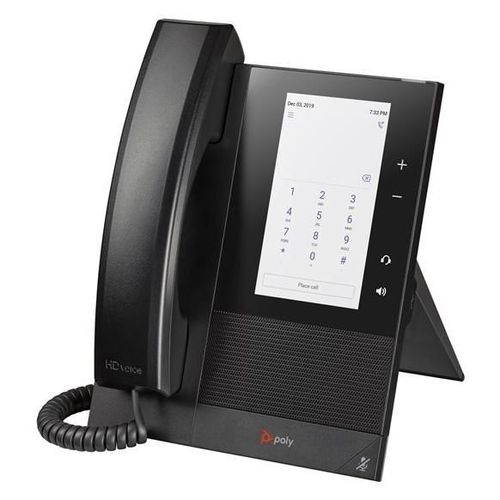 Poly CCX 400 - Pour Microsoft Teams - téléphone VoIP avec ID d'appelant/appel en instance - SIP, SDP - 24 lignes - noir