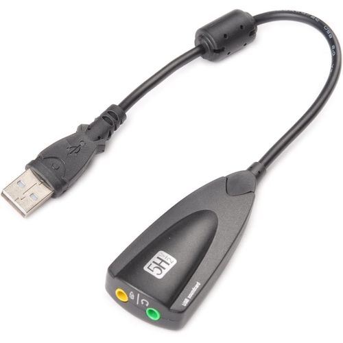 MONDODIGITALE-Adaptateur Audio Externe Usb 2.0 7.1 Carte Son Dy Que 3D Surround Pour Ordinateur Portable