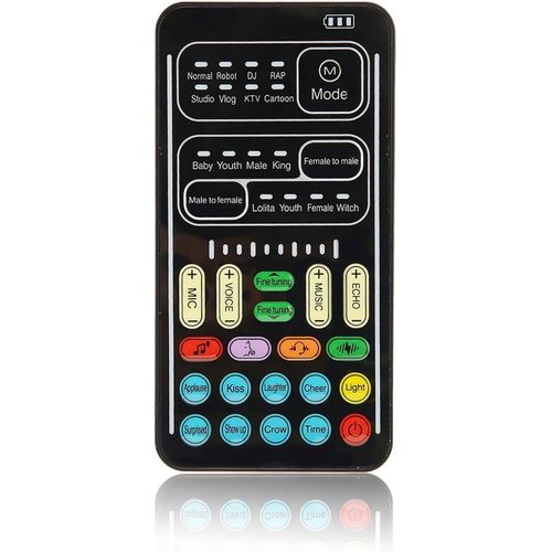 MONDODIGITALE-Mini Carte Son Changeur De Voix Pour Ordinateurs, Convertisseur De Son Avec 8 Types De Changements De Son, Convient Pour Ordinateurs