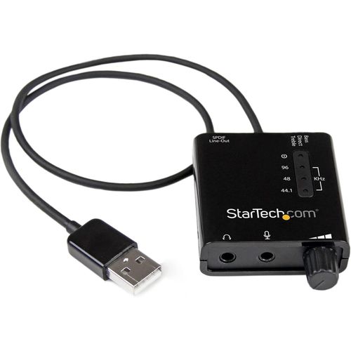 MONDODIGITALE-Carte Son Externe Usb Avec Audio Spdif Numérique - Convertisseur Dac Usb Audio (Icusbaudio2D)