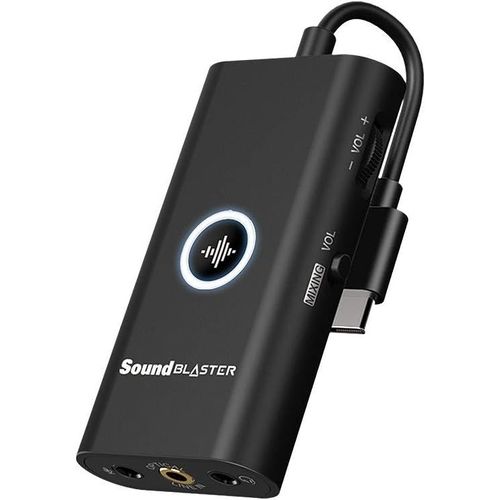 MONDODIGITALE-Sound Blaster G3 Carte Son Externe Usb-C Portable Amplificateur Dac Pour Console, Compatible Avec Ps5, Ps4, Switch, Pc, Mac, Pour Casques