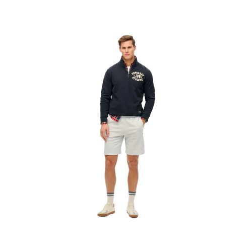 Short Superdry Logo Essential Homme Gris