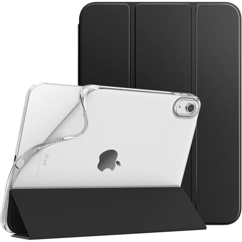 Coque Pour Ipad A16 11ème Génération 11 Pouces 2025, Ipad 10ème Génération 2022 10,9 Pouces, Mince Étui Tri-Fold En Tpu Souple Translucide Avec Réveil/Sommeil Auto, Noir[Coq5185617]