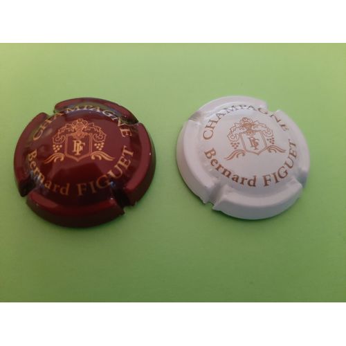 Tres Beau Lot De 2 Capsules Differentes Meme Serie Champagne Figuet