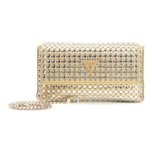 GUESS Sac de soirée or pour femme - Zalina Flap Clutch 308883
