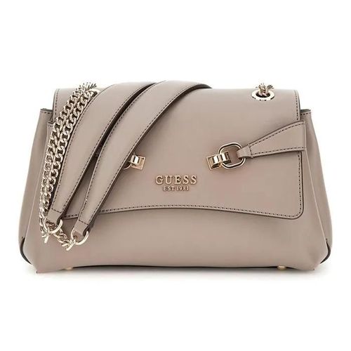 GUESS Sac à épaule taupe pour femme - Lorelei Convertible Xbody Flap Bag Dark Taupe 308063
