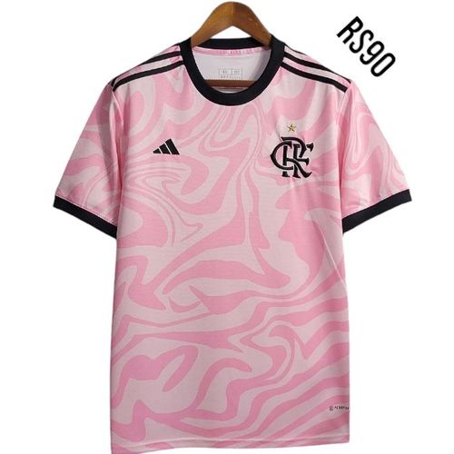 Maillot De Foot Cr Flamengo Rose Bresil (Expedition Sous 30 Jours) Produit Neuf Taille M