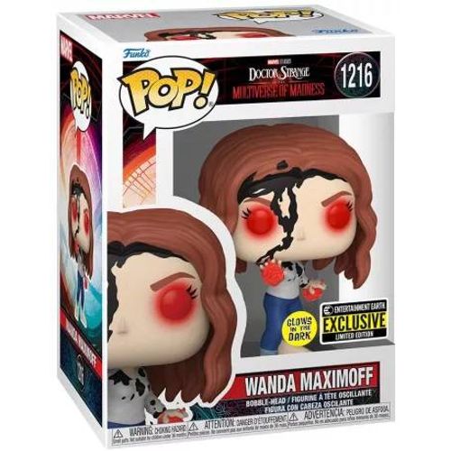 Funko Pop ( Doctor Strange Wanda Maximoff  ) Glow In The Dark
