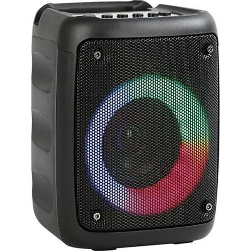 Rebeltec Enceinte portable Bluetooth STAGE 180 (0.12?h, Fonctionnement sur piles), Enceinte Bluetooth, Noir
