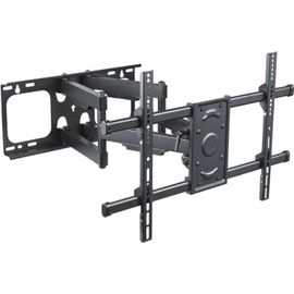 lbgwp60-upport Ecran Pc Mural Pour 13"" - 34"" Moniteur & Tv, Support Mural Tv Poids De 8 Kg - Support Mural Ecran Pc Vesa 75X75 & 100X100 Mm/Bras Ecran Pc Mural Inclinable Pivotant Rotatif G120-B Noir