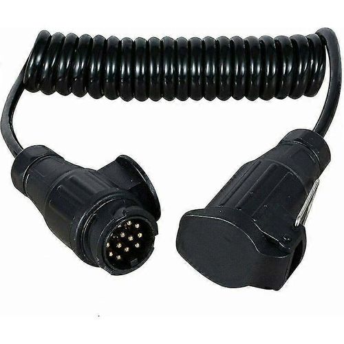 Rallonge 2 M 13 Broches À 13 Broches Pour Remorque, Bateau, Remorque, Caravane, Porte-Vélos, Etc.