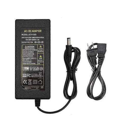 12v 1a 2a 3a 4a 5a 6a 8a 10a Ac / dc Adaptateur Commutateur Chargeur d¿alimentation pour led Bandes lumineuses Cctv Routeur 5.5x2.1-2.5mm Connecteur mâle Us / uk / eu / au Plug