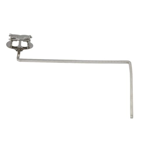 Silver Metal Tuba Marching Lyre 3 Vertical Keys Support De Clip De Feuille De Musique --