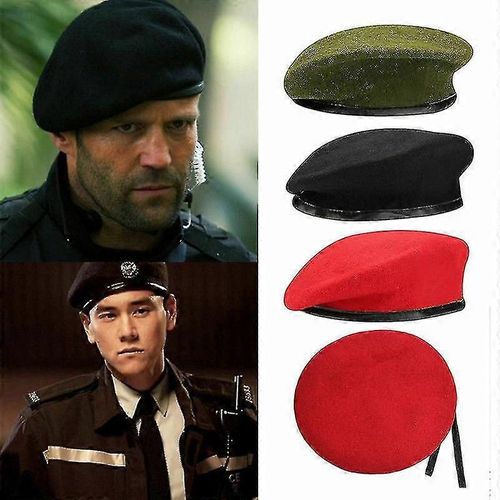 Hommes Femmes Soldat Béret Chapeau Unisexe Militaire Armée Chapeaux Français Style Uniforme Décontracté Stree Beret Cap