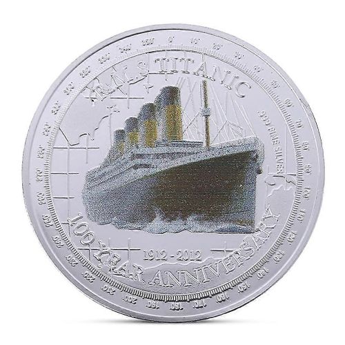Pièce Titanic Titanic Motifs Amour Pièces Commémoratives Pièces Artisanales Alliage De Zinc Matériaux Parfaits Pour Les Collectionneurs De Pièces De Monnaie