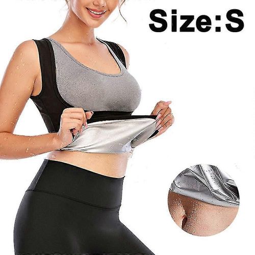 Gilet De Sueur Pour Femmes Contrôle Du Ventre, Gilet De Sauna Pour Femmes Compression Minceur Abdomen Fitness Sweating Vest
