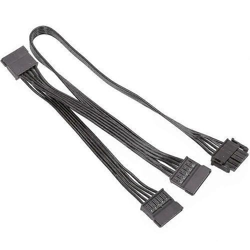Câble d¿alimentation périphérique SATA 5 broches à 3 ports pour bloc d¿alimentation modulaire