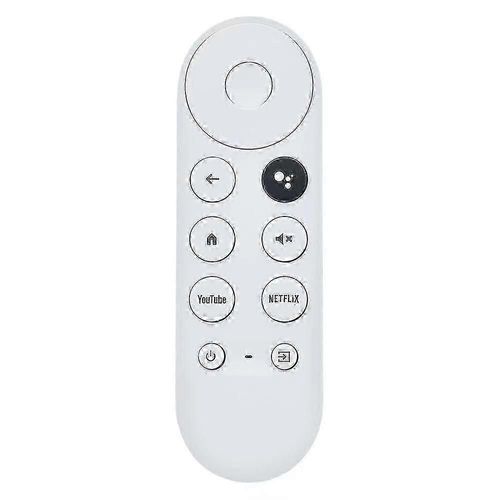 Télécommande TV de remplacement durable de fonction vocale pour Google Chromecast 4k Snow Streaming Media Player pour G9n9n, Ga01920-us, Ga01923-us, Ga01919-u