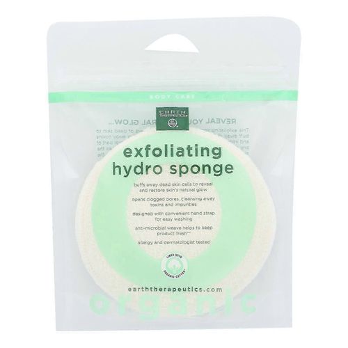 Earth Therapeutics - Éponge De Coton Ronde - 1 De Chaque-1 Ct