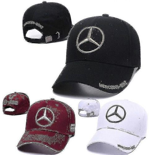 Mercedes-Benz Team Racing Hat Sports De Plein Air Masculins Casquette De Baseball Maximale (Rouge)