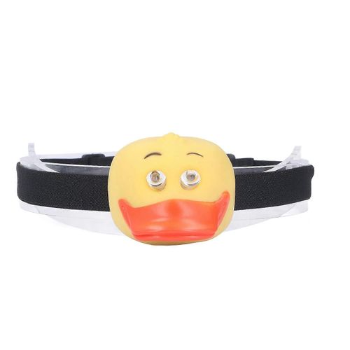 Mignon Canard Led Phare De Bande Dessinée Animal Phare Eco Friendly Extérieur Enfants Lampe Frontale Pour Cyclisme En Plein Air