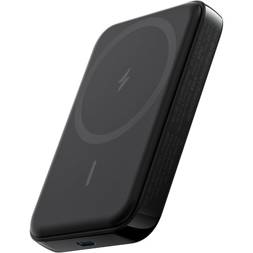 Mondodigitale-321 Batterie Externe Magnétique (Powercore Magnetic 5k), 5,000mah Magnetic Wireless Portable Charger, Compatible With Iphone 16/15/14/13/12/Pro/Plus/Pro Max Series(Noir)