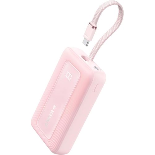 Mondodigitale-Zolo Batterie Externe, Power Bank Haute Vitesse 10000mah 30w, Câble Usb-C Intégré, 2 Ports, Pour Iphone 16/16 Pro/16 Pro Max/16 Plus, Macbook, Galaxy, Et Autres