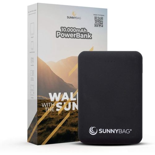 Mondodigitale-Powerbank 10.000mah | Batterie De Haute Qualité Pour Stocker L'énergie Solaire | Technologie Opf Pour Charger Et Décharger Simultanément | Entrée De Type C Et Sortie Usb