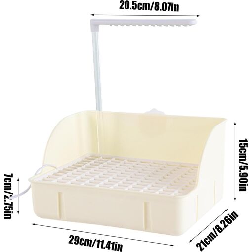 Fontaine automatique pour oiseaux, bain d'oiseaux pour cage, bain douche