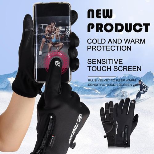 Gants Chauffants Électriques, Gants De Moto À Écran Tactile, Chauffe-Mains Pour La Conduite, Le Vélo, La Course À Pied, Le Ski, Le Snowboard Et Les Sports De Plein Air