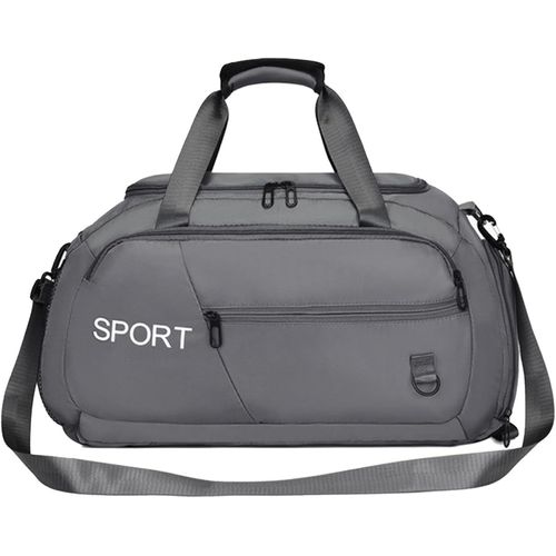 Sac de sport pour homme - Sac fourre-tout de sport | Sac de sport pour homme, imperméable, grande capacité, avec plusieurs poches pour l'extérieur