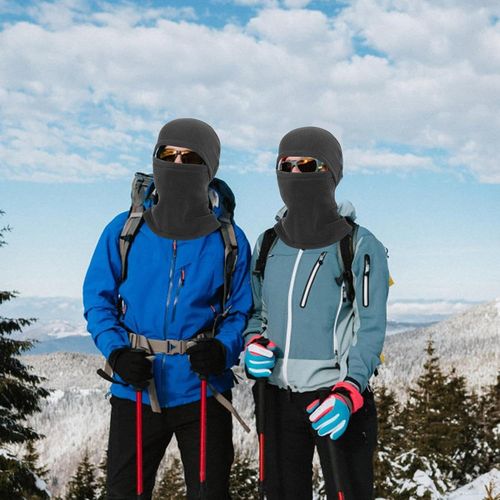 Couvre-Visage D'hiver Pour Homme, Respirant, Pour Le Ski | Cache-Cou Coupe-Vent Et Chaud, Idéal Pour Le Sport, L'automne Et Le Cyclisme