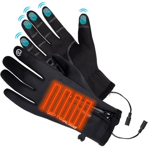 Gants Chauffants Électriques, Chauffe-Mains Usb, Gants Chauffants Pour Écran Tactile ¿ Chauffe-Mains Pour La Conduite, Le Vélo, La Course À Pied, Le Ski, Le Snowboard Et Les Sports De Plein Air