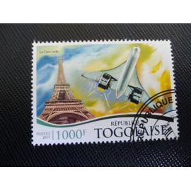 Timbre Togo Y T 4600 Concorde 2015 (120509 )