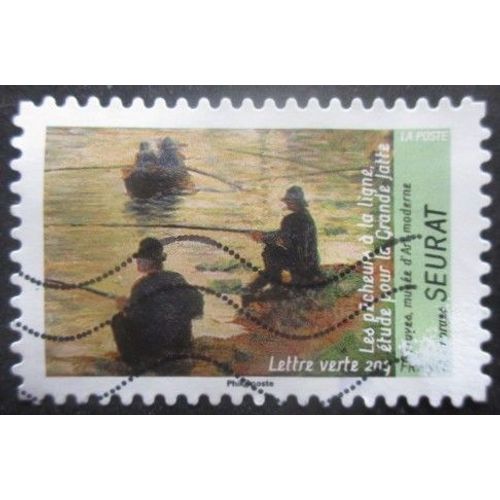 France Autoadhésif N°833 Tableau De Seurat Oblitéré