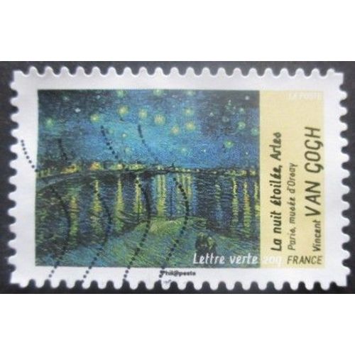 France Autoadhésif N°835 Tableau De Van Gogh Oblitéré